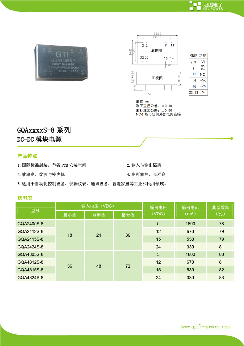 GTLEDTM0231GQAxxxxS-8系列技术手册 A0-1.jpg