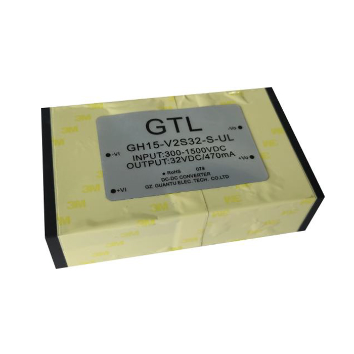 GH15(25)-V2Sxx-S-UL DC-DC Power Supply Module Ultra wide input, isolated single output